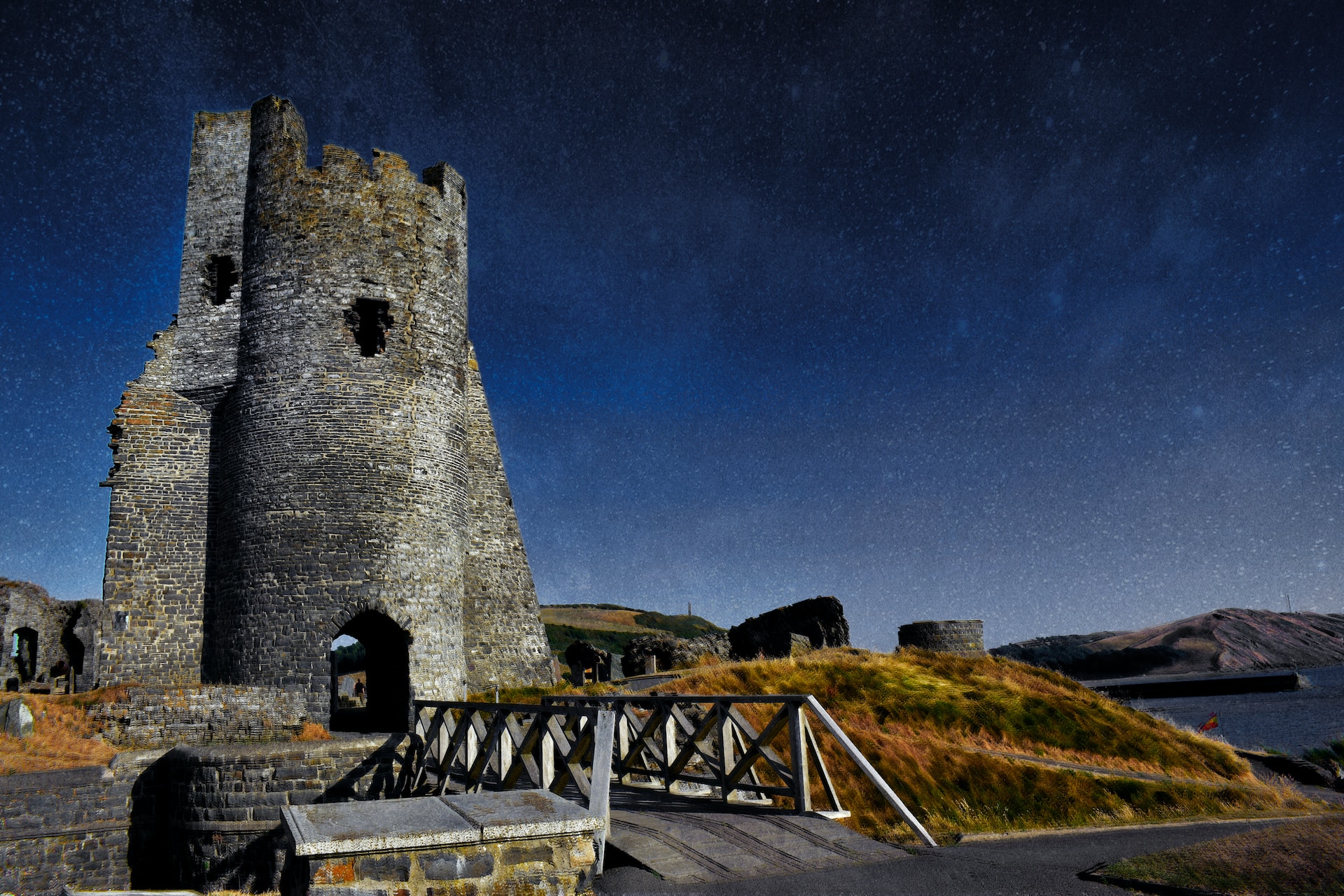 A picture of a castle