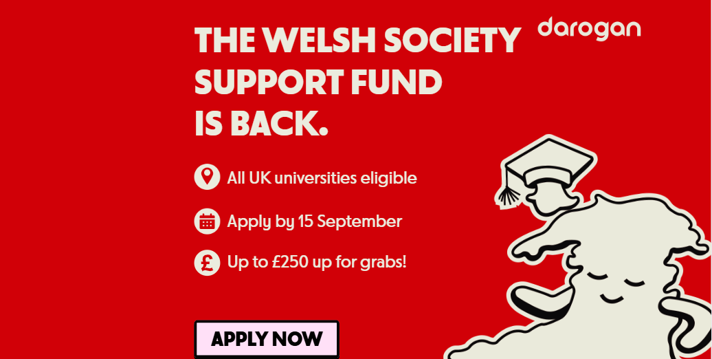 Darogan's Welsh society support fund